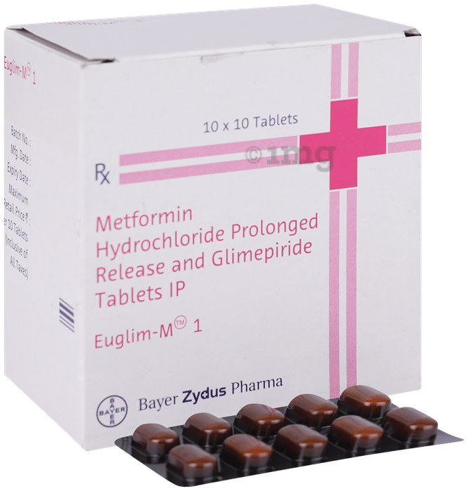Euglim-M 1 Tablet PR