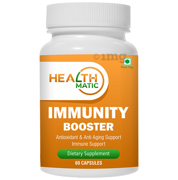 Healthomatic Immunity Booster Capsule Buy bottle of 60.0 capsules at