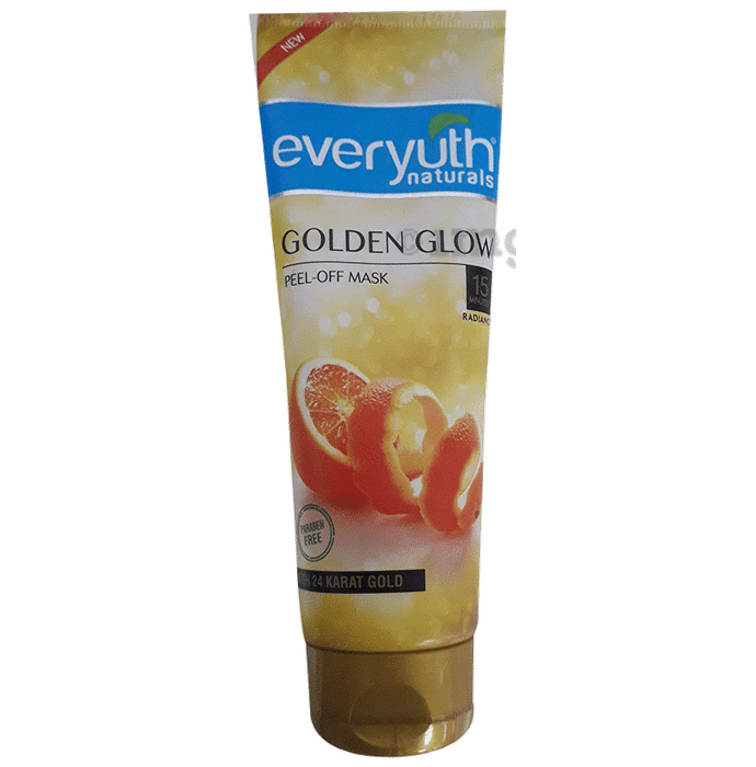 Everyuth Naturals Golden Glow Peel-Off Mask with 24K Gold