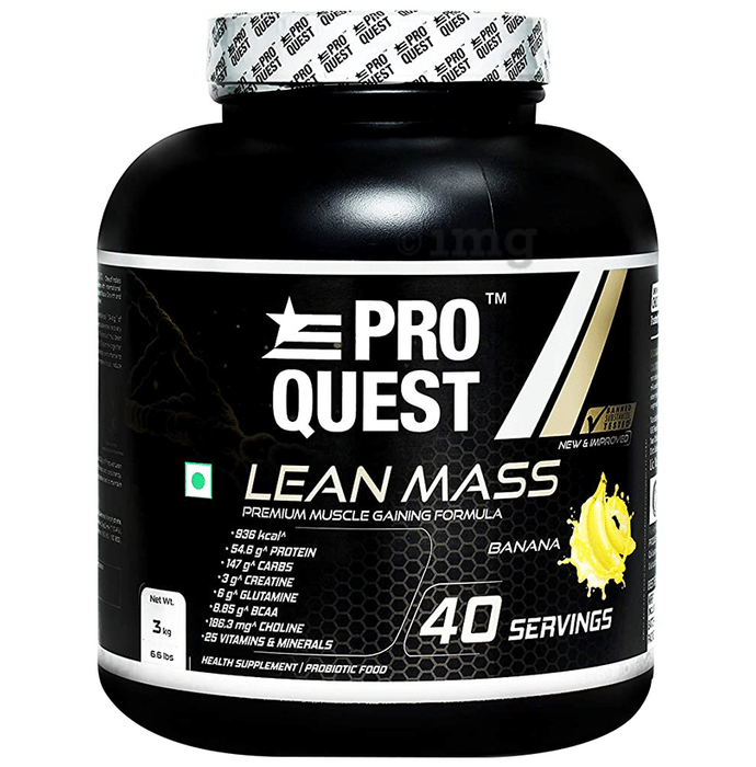 Pro Quest Lean Mass Powder Banana