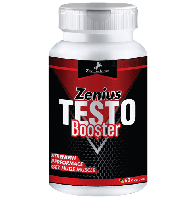 Zenius Testo Booster Strength Performance Get Huge Muscle Capsule