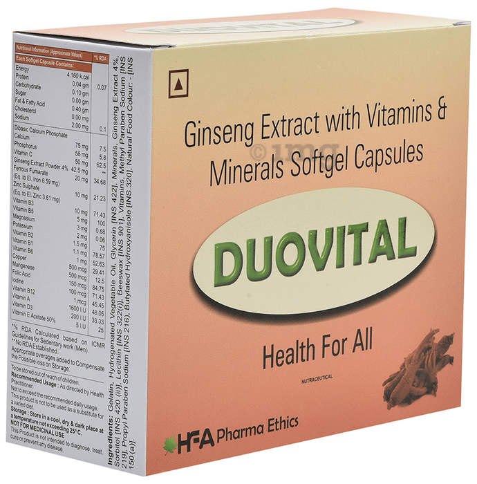 Duovital Softgel Capsule