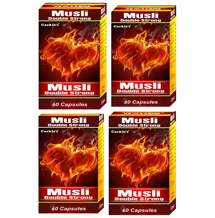 Cackle's Musli Double Strong Capsule (60 Each)