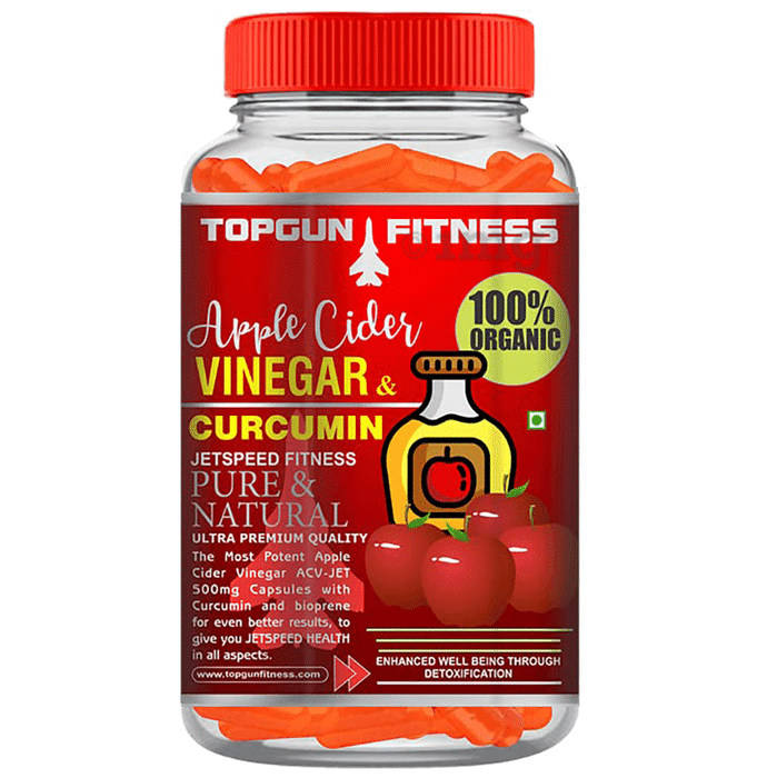 Topgun Fitness Apple Cider Vinegar & Curcumin Capsule