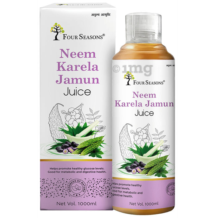 Four Seasons Neem Karela Jamun Juice