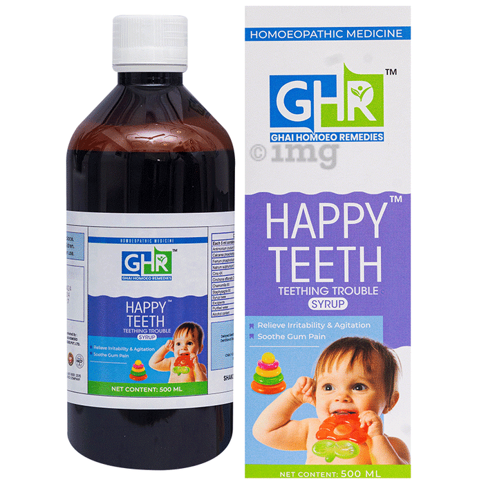 Ghai Homoeo Remedies Happy Teeth Syrup