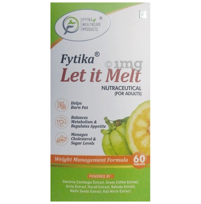 Fytika Let it Melt Tablet | For Weight Management, Metabolism & Appetite Control