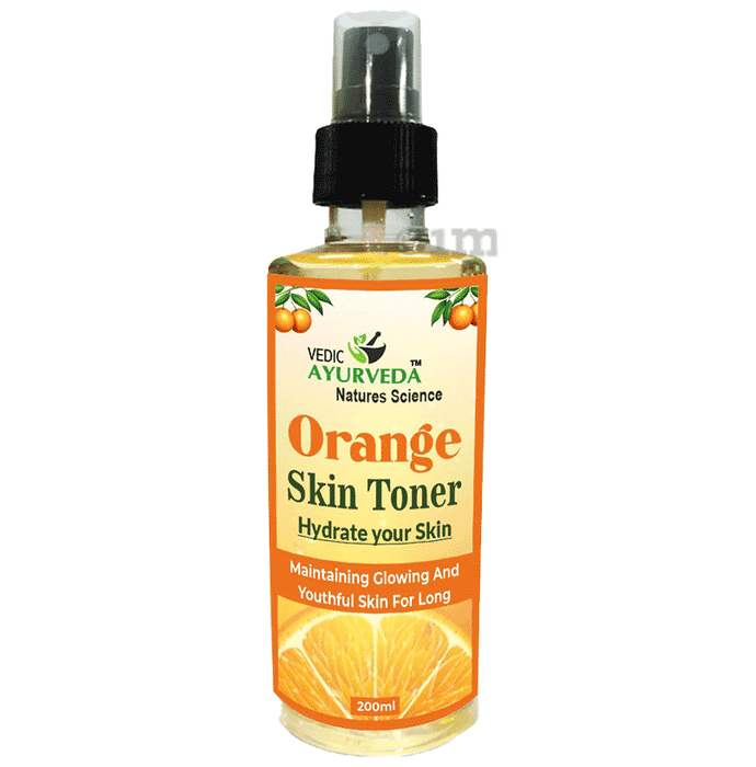 Vedic Ayurveda Orange Skin Toner Buy pump bottle of 200.0 ml Toner at