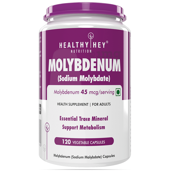 HealthyHey Molybdenum 45mcg Vegetable Capsule