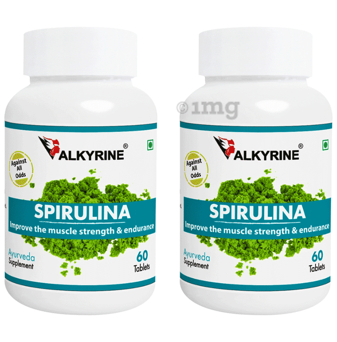 Valkyrine Spirulina Tablet (60 Each)