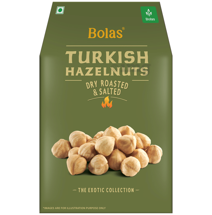 Bolas Turkish Hazelnuts Dry Roasted & Salted