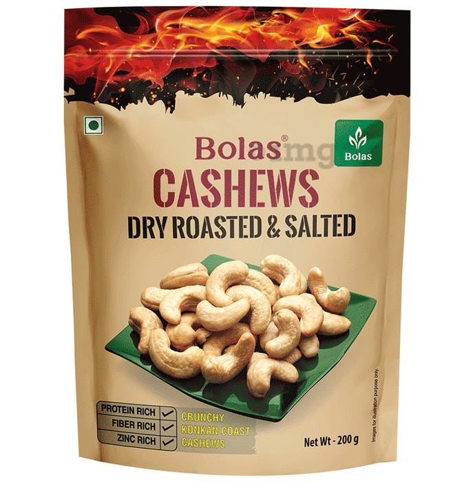 Bolas Cashews Dry Roasted & Salted
