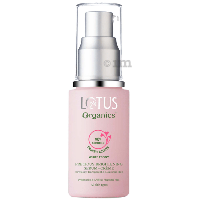 Lotus Organics+ Precious Brightening Serum + Creme
