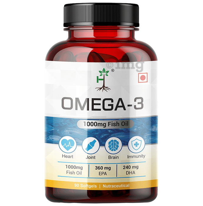 Humming Herbs Omega 3 1000mg Fish Oil Softgel Capsule