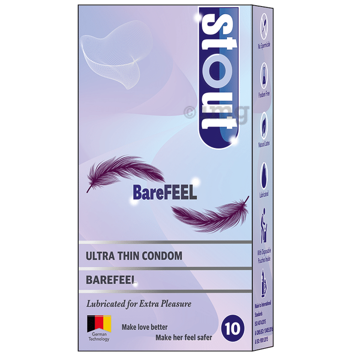 Stout  Barefeel Ultra Thin Condom (10 Each)