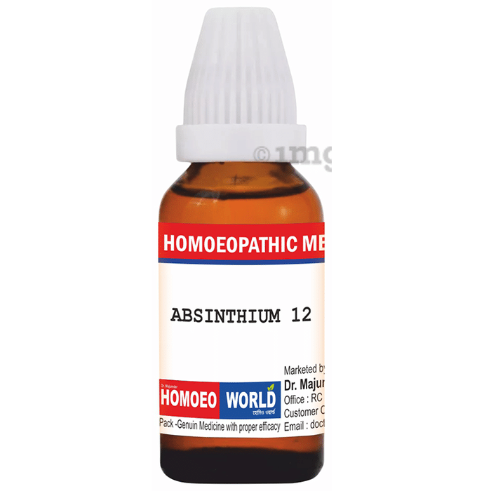 Dr. Majumder Homeo World Absinthium Dilution (30ml Each) 12 CH