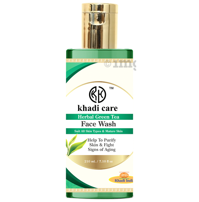 Khadi Care Herbal Green Tea Face Wash