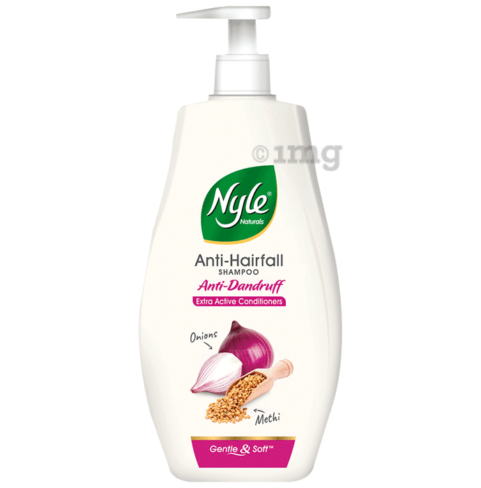 Nyle Natural Anti-Hairfall Shampoo Onion and Methi Anti Dandruff