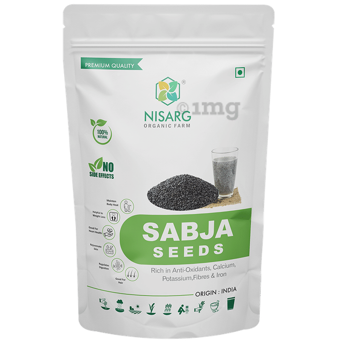 Nisarg Organic Farm Sabja Seeds