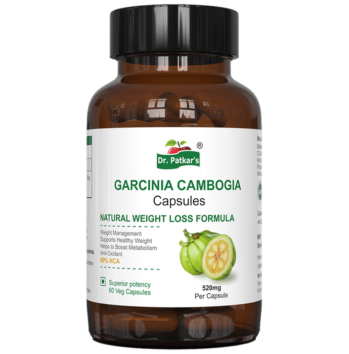 Dr. Patkar's Garcinia Cambogia Veg Capsule for Weight Management