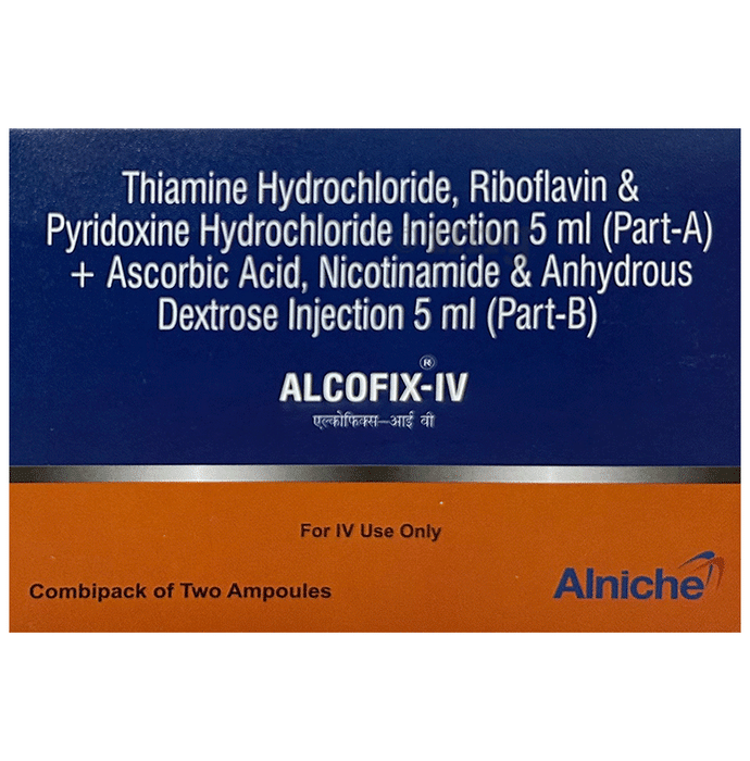Alcofix-IV Combipack of Two Ampoules 5ml Each