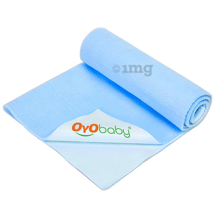 Oyo Baby Waterproof Rubber Sheet Large Blue