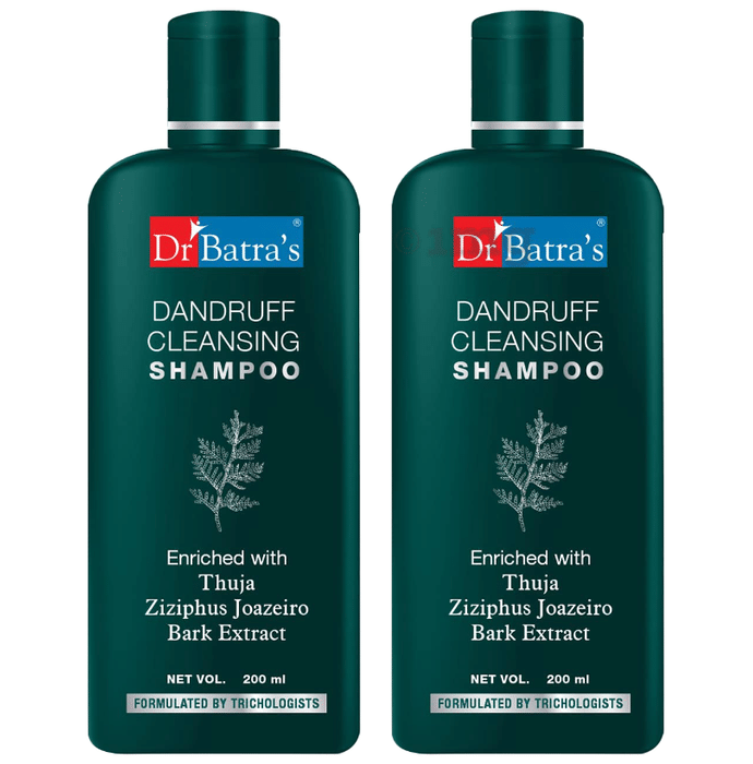 Dr Batra's Dandruff Cleansing Shampoo (200ml Each)