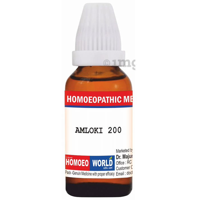 Dr. Majumder Homeo World Amloki Dilution (30 ml Each) 200 CH