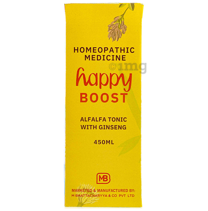 Happy Boost Alfalfa Tonic with Ginseng