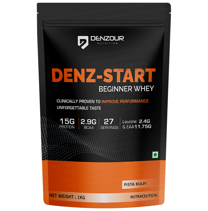 Denzour Nutrition Denz-Start Beginner Whey 2.9G BCAA Pista Kulfi