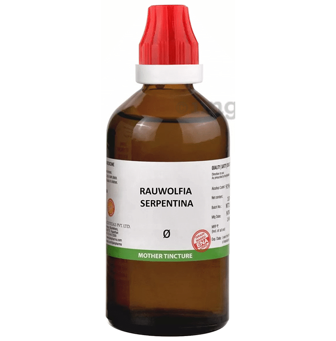 Bjain Rauwolfia Serpentina Mother Tincture Q