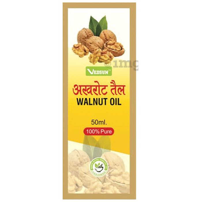 Vedsun Walnut Oil (50ml Each) Buy combo pack of 2.0 bottles at best