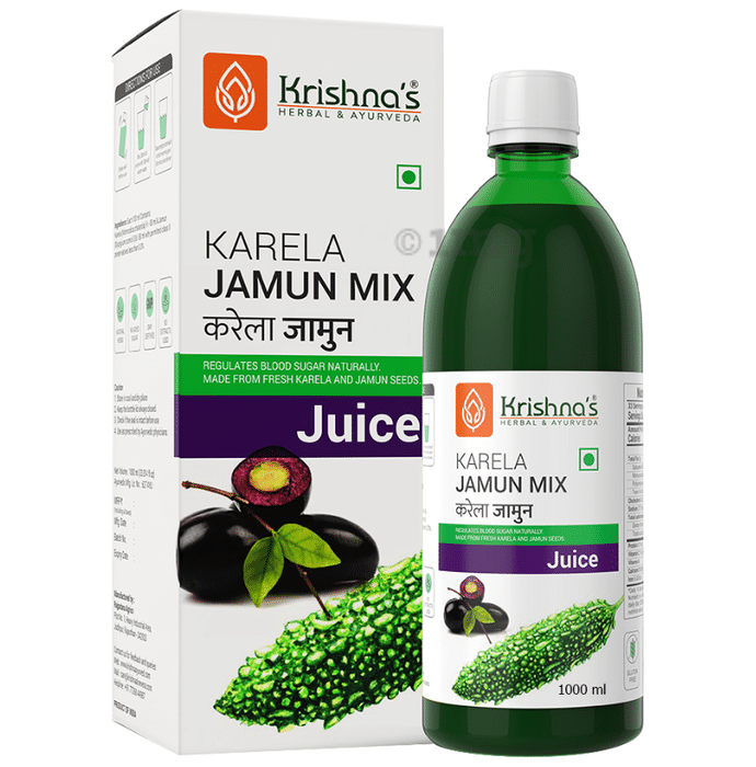 Krishna's Karela Jamun Mix Juice