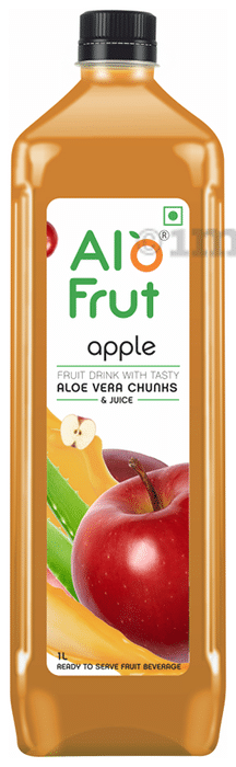 Alo Frut Apple Aloevera Chunks & Juice