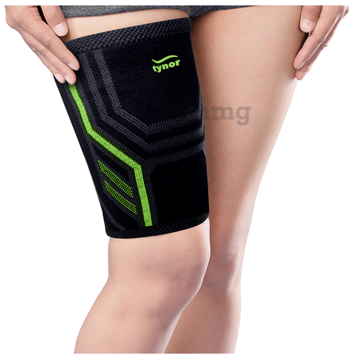 Tynor Thigh Support Air Pro Small Black & Green