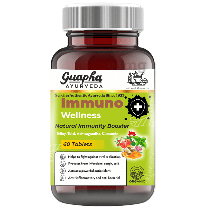 Guapha Ayurveda Immuno Wellness Natural Immunity Booster Tablet