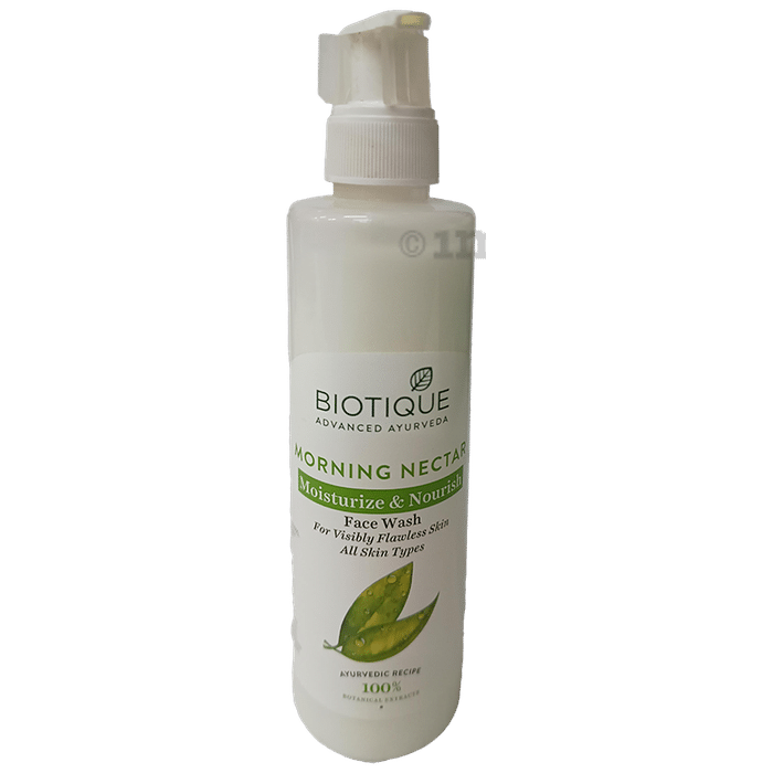 Biotique Morning Nectar Moisturize & Nourish Face Wash