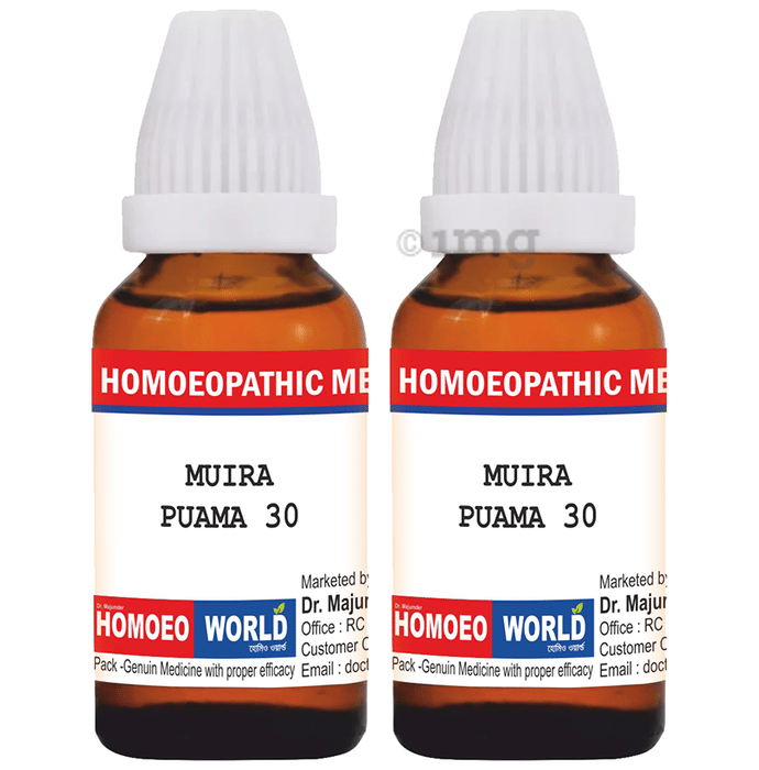 Dr. Majumder Homeo World Muira Puama Dilution (30ml Each) 30 CH Buy