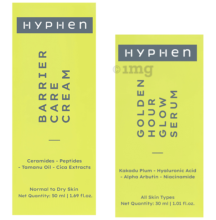 Hyphen Hyphen PM Skincare Routine for Normal to Dry Skin