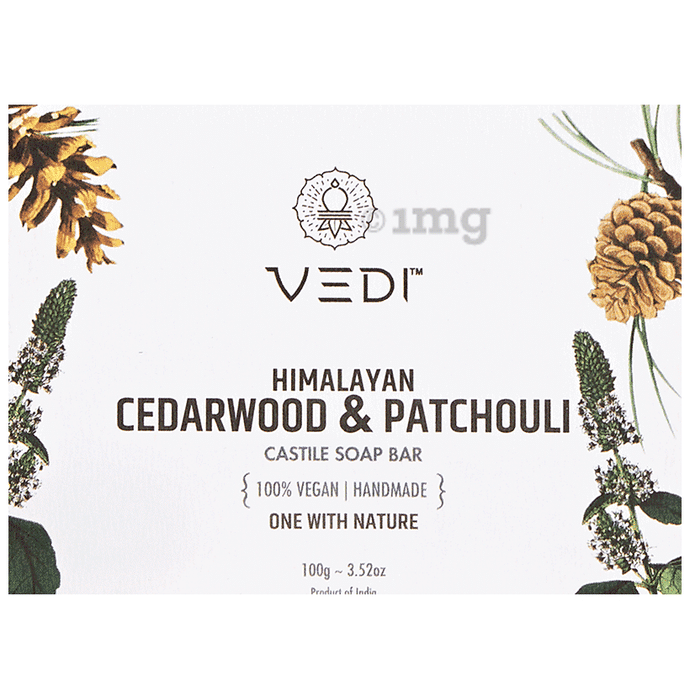 Vedi Castile Himalayan Cedarwood and Patchouli Soap