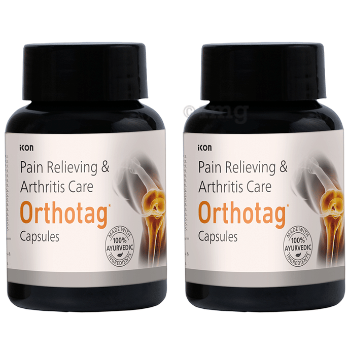 Orthotag Pain Relieving & Arthritis Care Capsule (60 Each) Buy combo