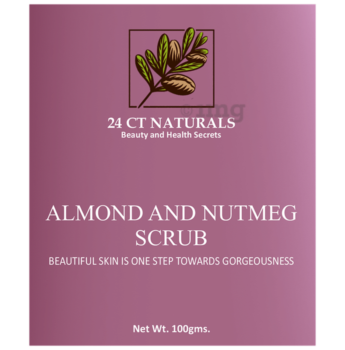 24 CT Naturals Almond and Nutmeg Scrub