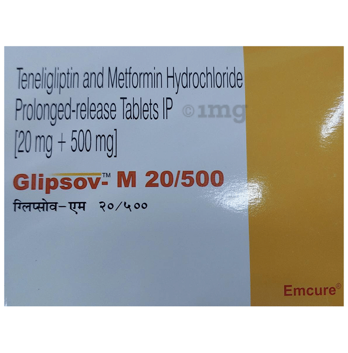 Glipsov M 20/500 Tablet PR