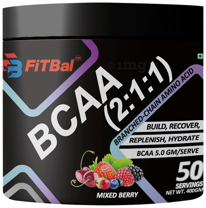 Fitbal BCAA (2:1:1) Powder Mixed Berry