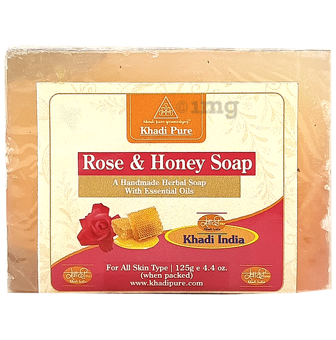 Khadi Pure Rose & Honey Soap