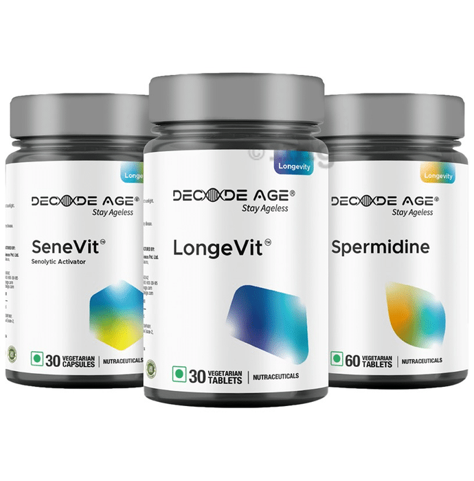 Decode Age Healthy Ageing Bundle| Improve Energy, Strength and Vitality for Overall Well-being