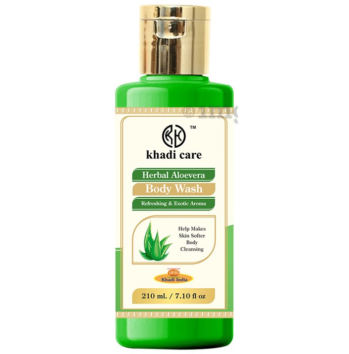 Khadi Care Herbal Aloevera Body Wash Buy bottle of 210.0 ml Body Wash
