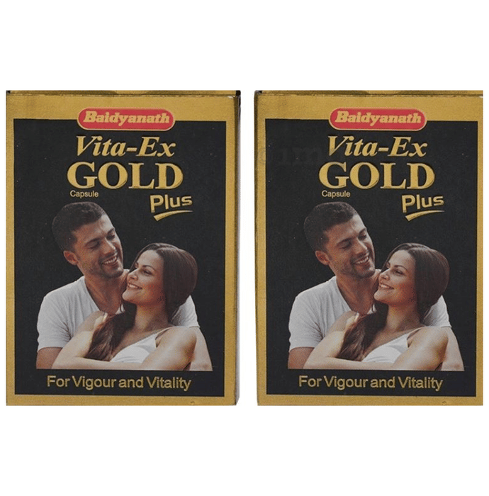 Baidyanath (Jhansi) Vita-Ex Gold Plus Capsule (20 Each)