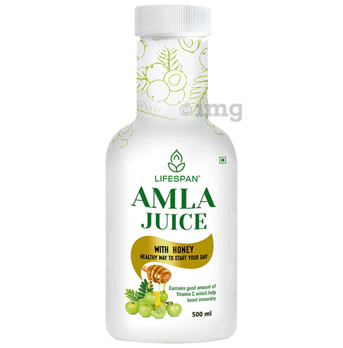 Lifespan Amla Juice with Honey | Immunity Boost | Organic & Natural Juice | No Added Sugar
