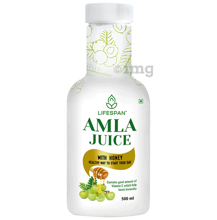 Lifespan Amla Juice with Honey | Immunity Boost | Organic & Natural Juice | No Added Sugar